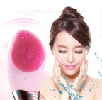 Cepillo alisador recargable + exfoliante facial Ultrasónico